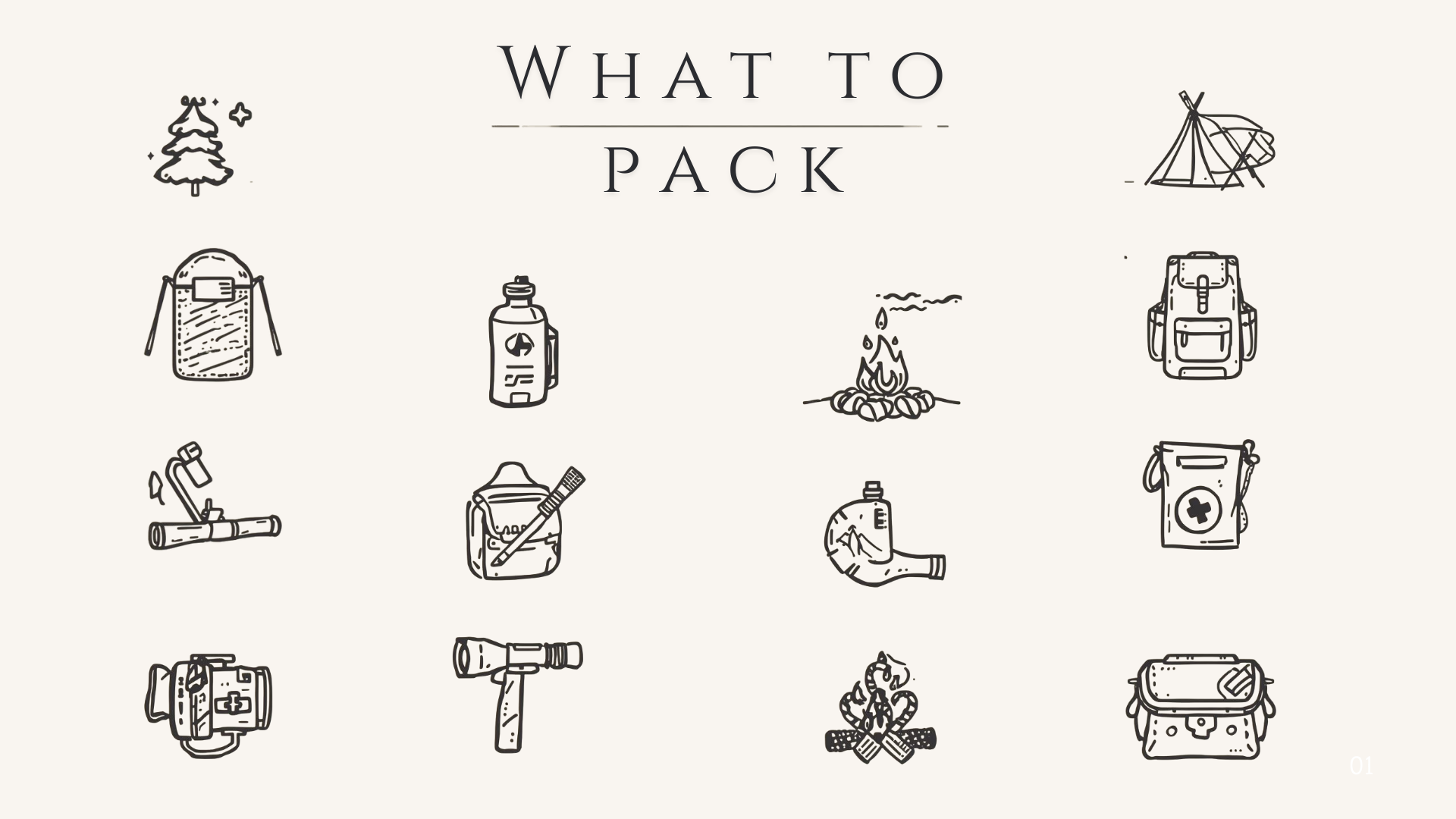 Packing List 1